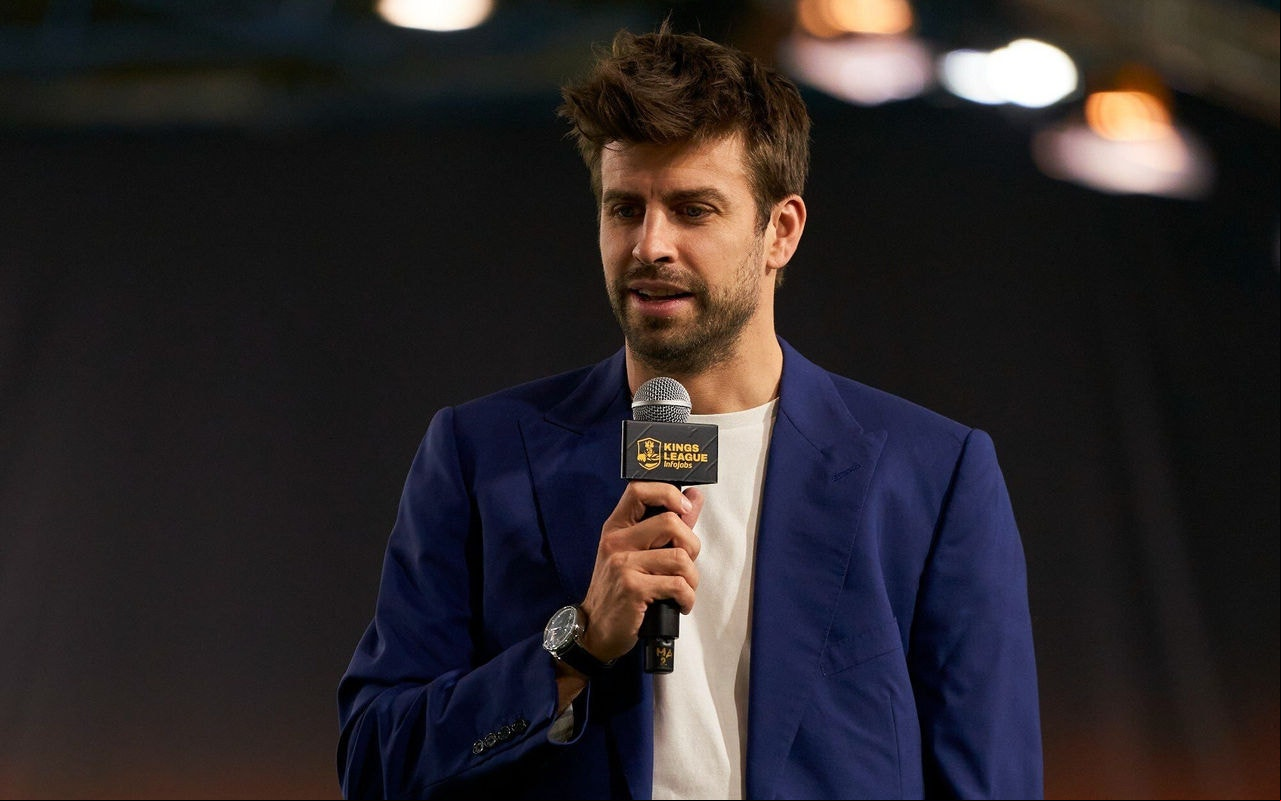 Piqué foi à Paris para acompanhar a realização da grande final da Copa do Mundo de Clubes da Kings League